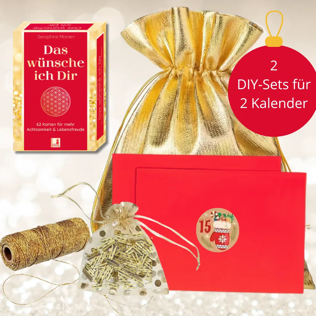 DIY Adventskalender Set & „Das wünsche ich Dir“ Kartenset