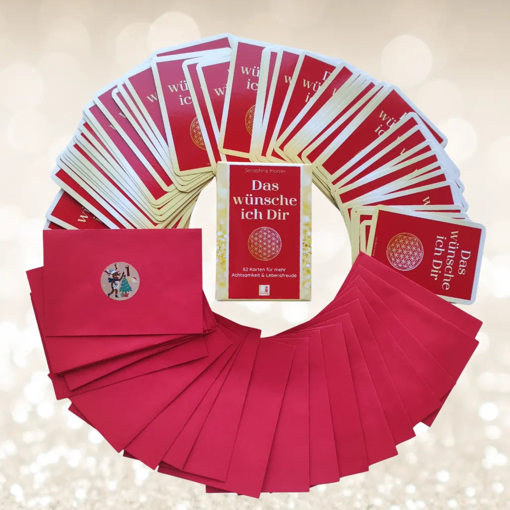 Adventskalender und Karten aus dem „Das wünsche ich Dir“ Kartenset