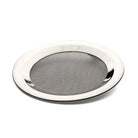 Rundes Räuchersieb der Allgäu Kräuterwerkstatt für kohlefreies Räuchern und steuerbare Intensität.