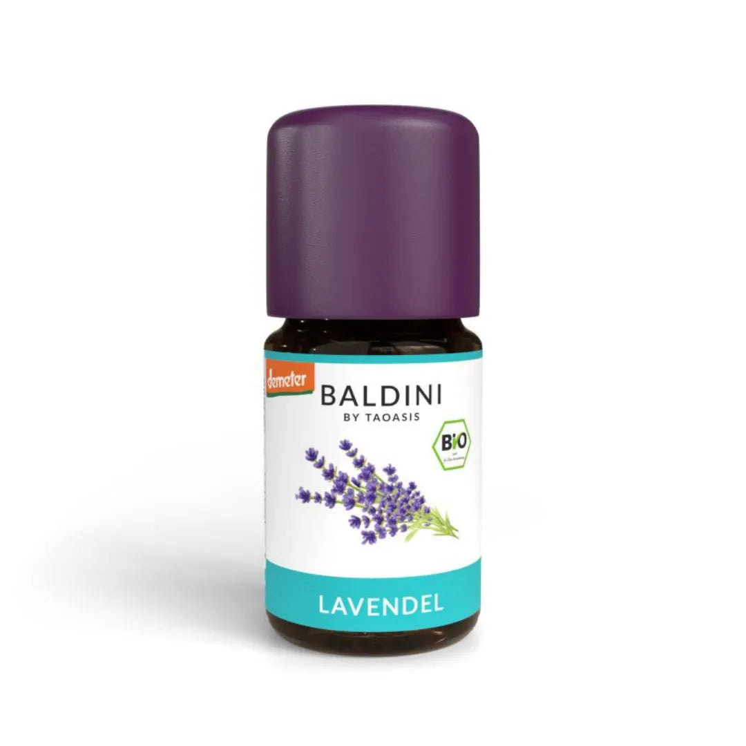 Baldini Bio Lavendelöl, ätherisches Öl von Taoasis, für Duft und Entspannung.