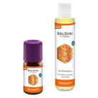 Baldini Feelkraft ätherisches Öl und Bio-Raumspray, mit Limette, Lemongras und Orange.