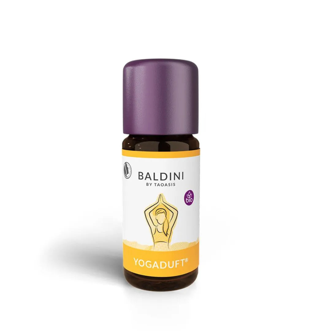 Baldini Yogaduft ätherisches Öl, 10ml, von Taoasis, für inspirierende Yoga-Praxis.