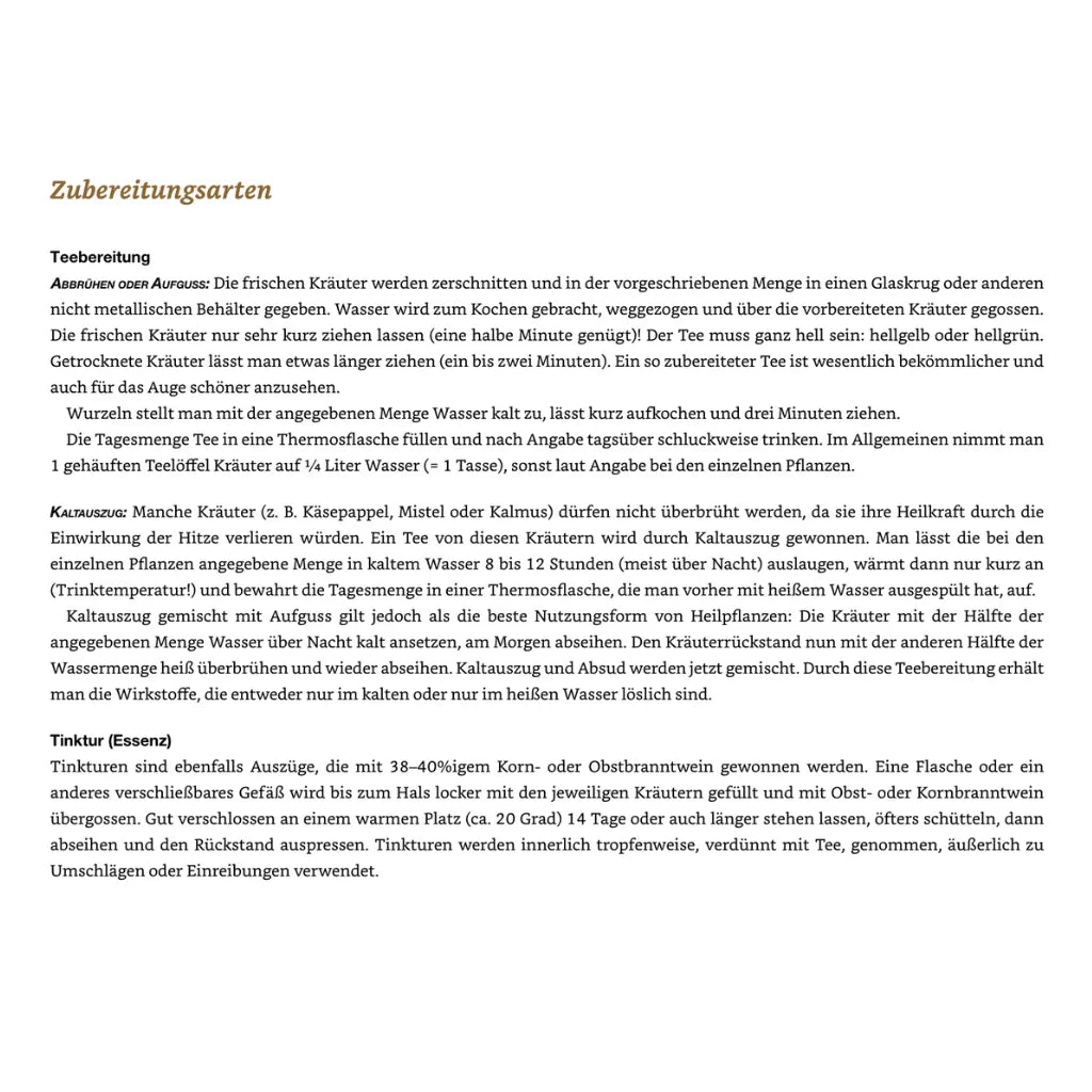 Maria Treben Gesundheit Apotheke Gottes: Kräuterzubereitung, Tee, Tinktur. Ratgeber bei Sera Benia.