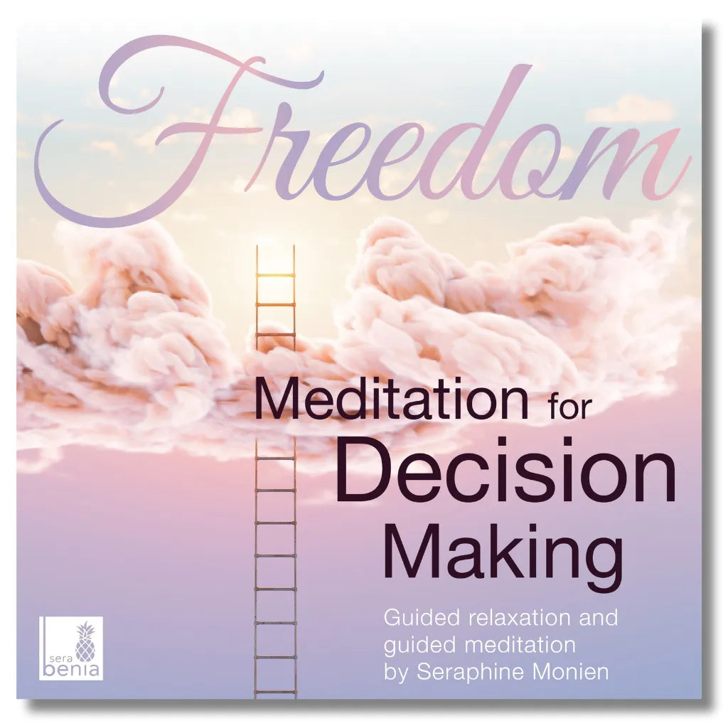 Cover: Seraphine Monien Meditation "Freedom" für Entscheidungsfindung, innere Stimme und Freiheit.