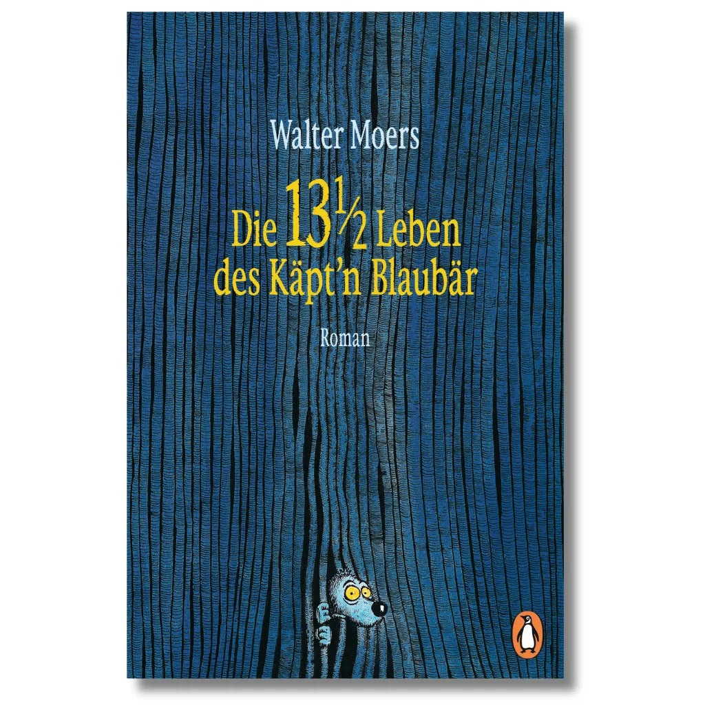 Walter Moers Käpt'n Blaubär Buchcover: Fantasy Roman, blaue Ausgabe