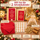 Set für 2 Adventskalender aus dem Kartenset Das wünsche ich Dir von Seraphine Monien