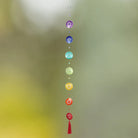 Chakra Muschelkette mit 7 Farben, für harmonische Energie und spirituelle Balance.
